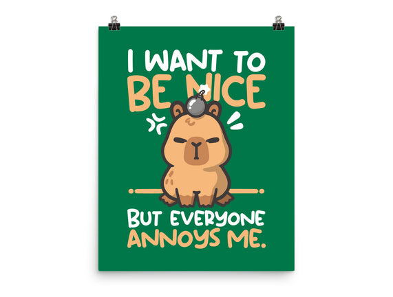 Capy Wants To Be Nice