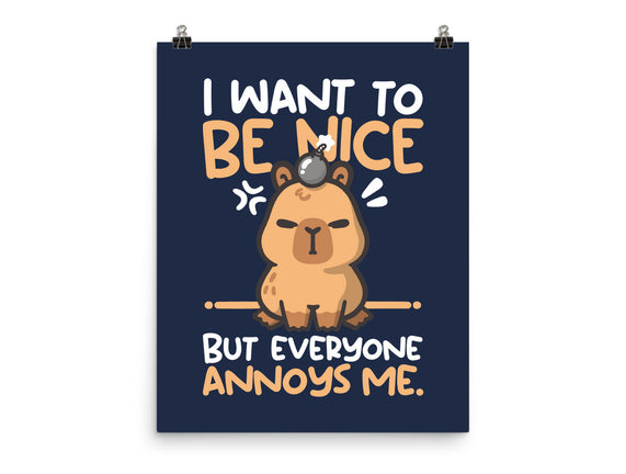 Capy Wants To Be Nice