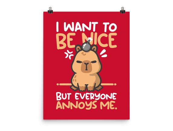 Capy Wants To Be Nice