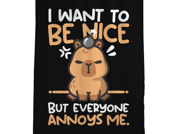 Capy Wants To Be Nice