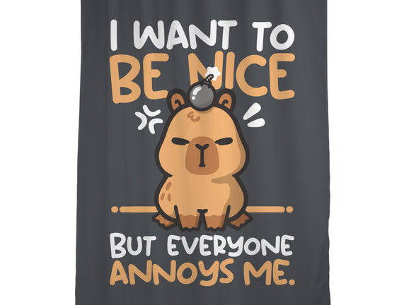 Capy Wants To Be Nice