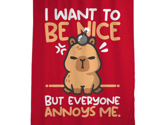 Capy Wants To Be Nice