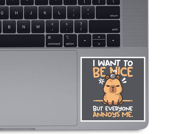 Capy Wants To Be Nice