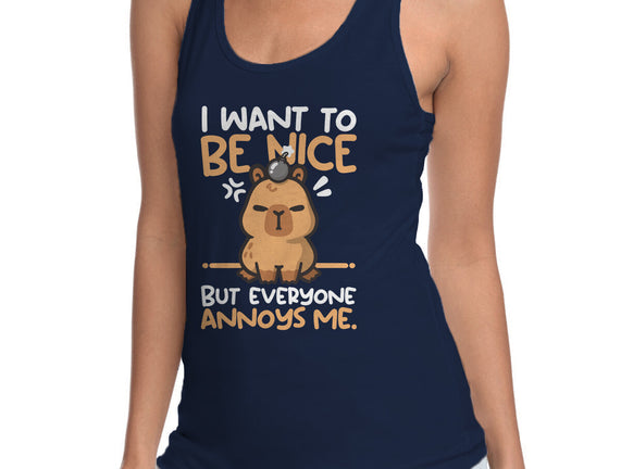 Capy Wants To Be Nice