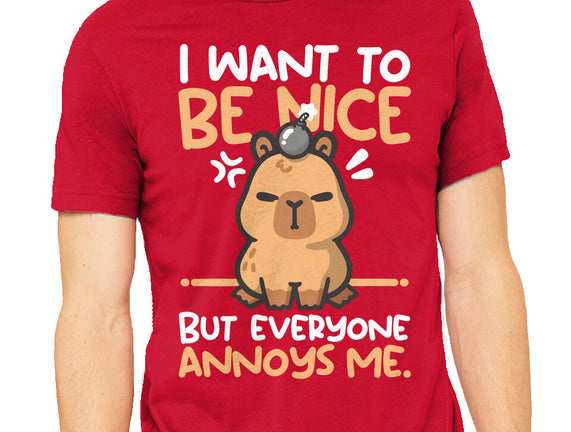 Capy Wants To Be Nice