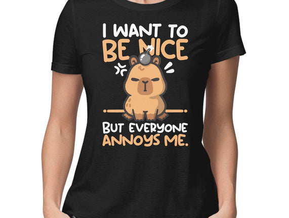 Capy Wants To Be Nice