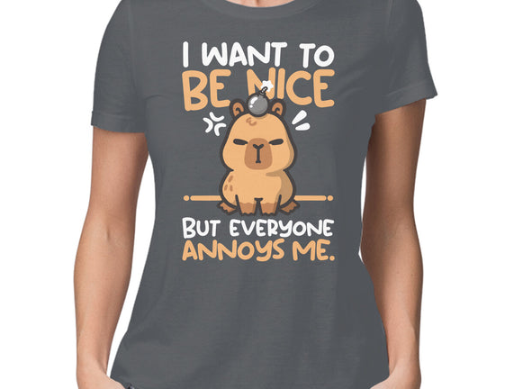 Capy Wants To Be Nice