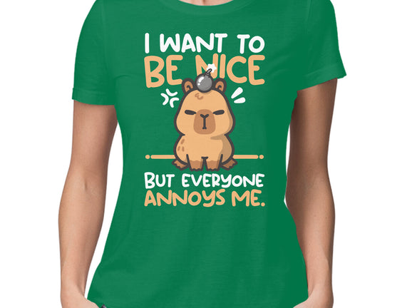 Capy Wants To Be Nice