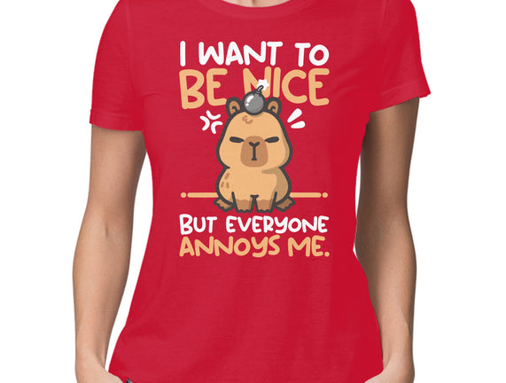 Capy Wants To Be Nice