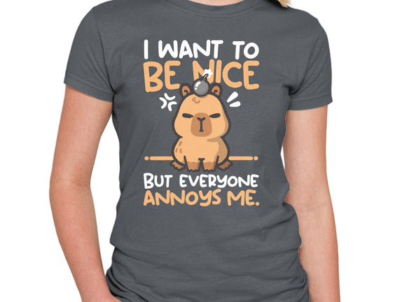 Capy Wants To Be Nice