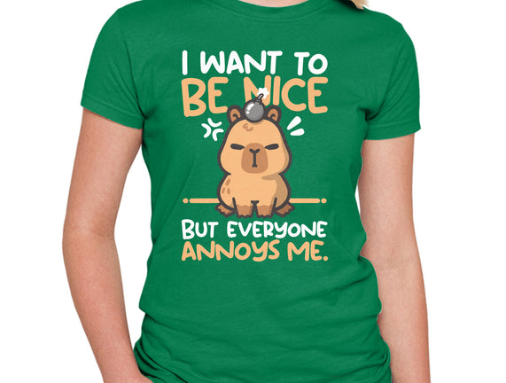 Capy Wants To Be Nice
