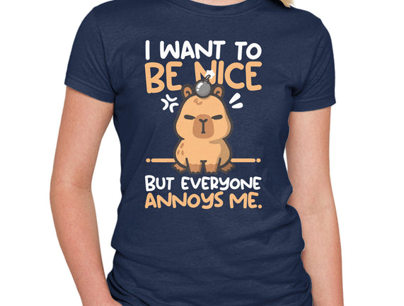 Capy Wants To Be Nice