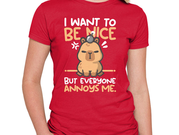 Capy Wants To Be Nice