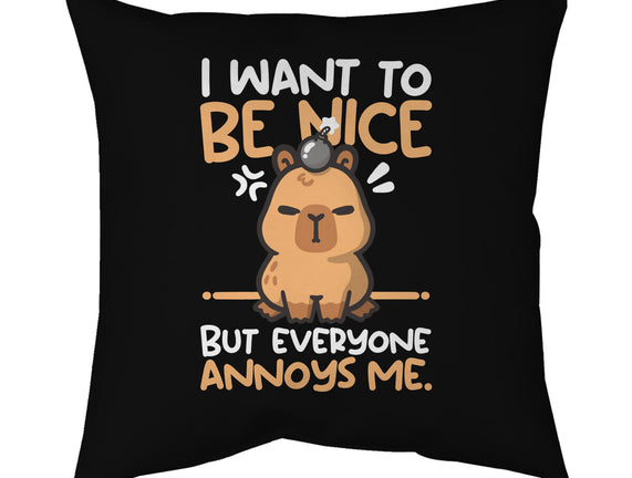 Capy Wants To Be Nice