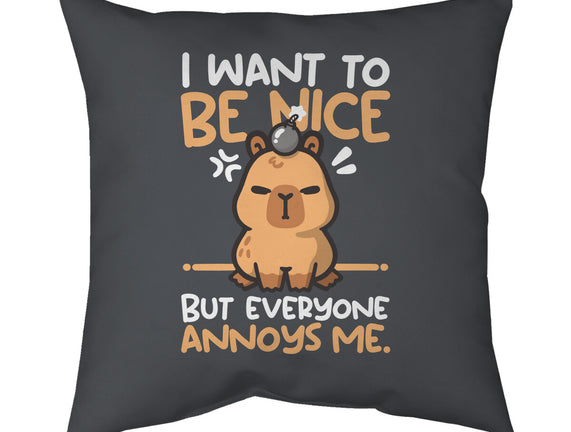 Capy Wants To Be Nice