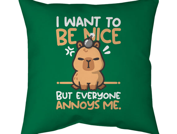 Capy Wants To Be Nice