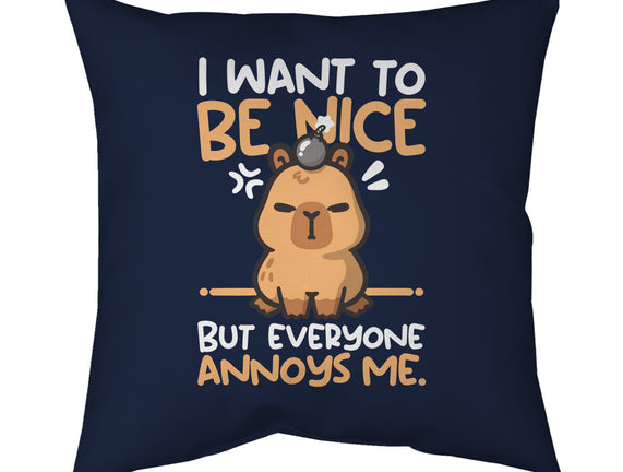 Capy Wants To Be Nice