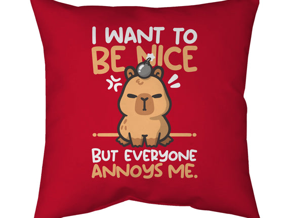 Capy Wants To Be Nice