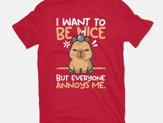 Capy Wants To Be Nice