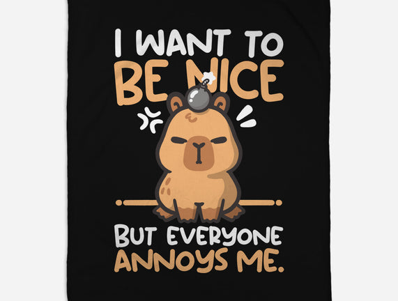 Capy Wants To Be Nice
