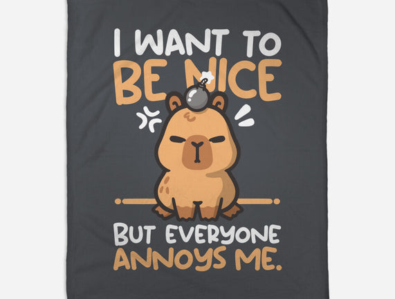 Capy Wants To Be Nice