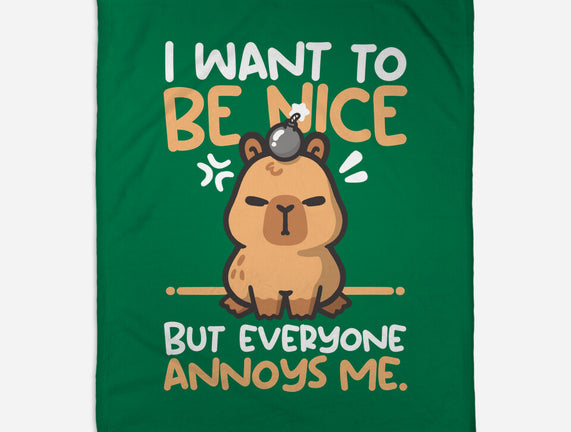 Capy Wants To Be Nice