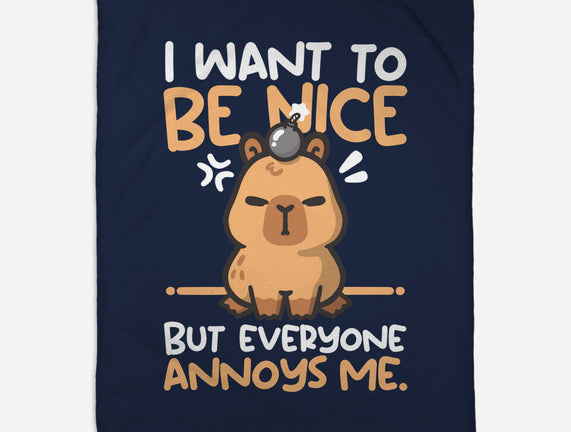 Capy Wants To Be Nice