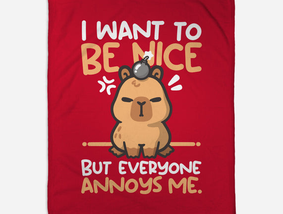 Capy Wants To Be Nice