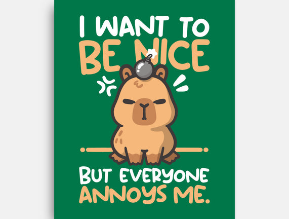 Capy Wants To Be Nice