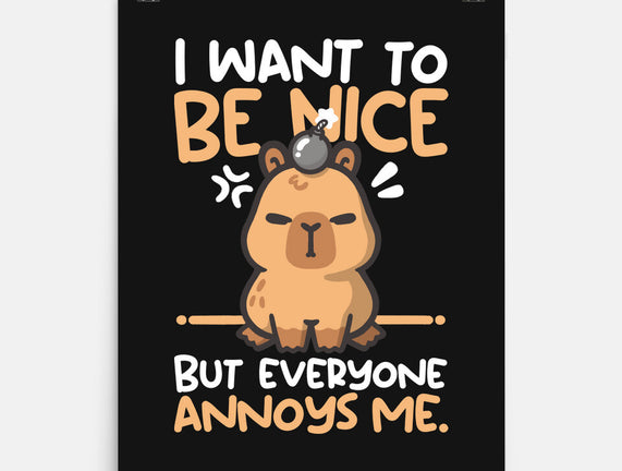 Capy Wants To Be Nice