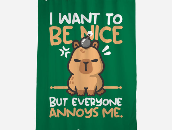 Capy Wants To Be Nice