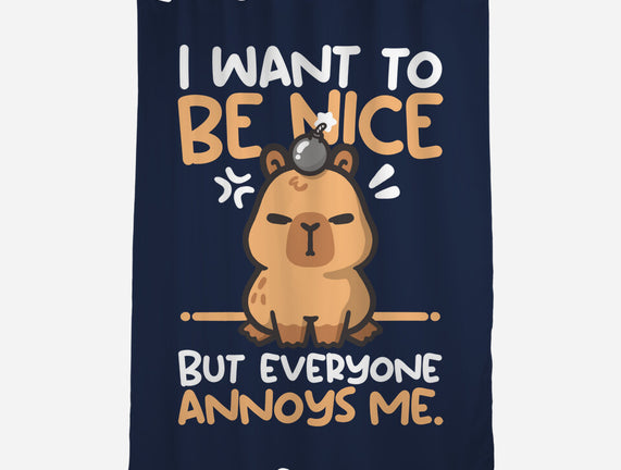 Capy Wants To Be Nice