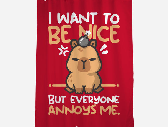 Capy Wants To Be Nice