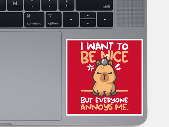 Capy Wants To Be Nice