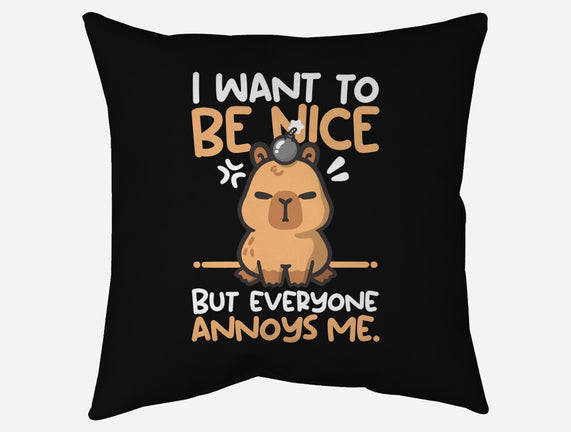 Capy Wants To Be Nice