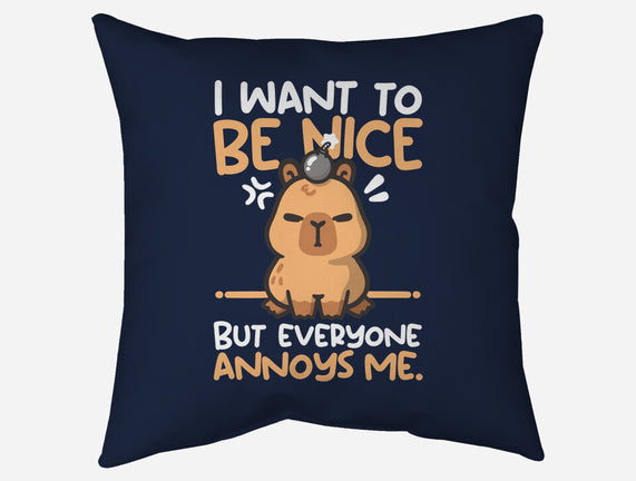 Capy Wants To Be Nice