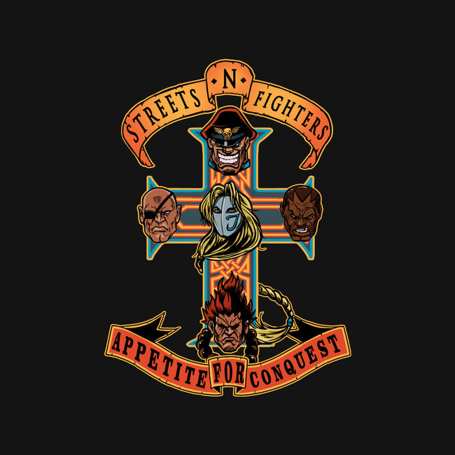 Streets N Fighters-Mens-Basic-Tee-AndreusD