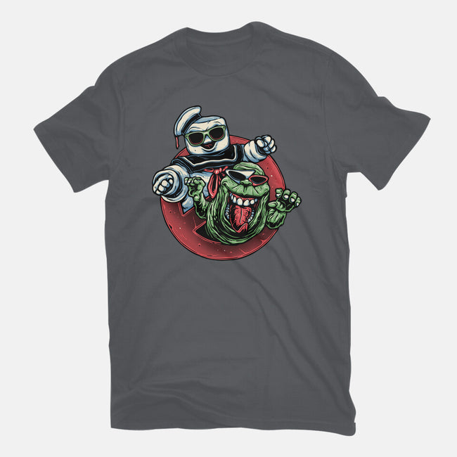Spooky Duo-Mens-Basic-Tee-glitchygorilla