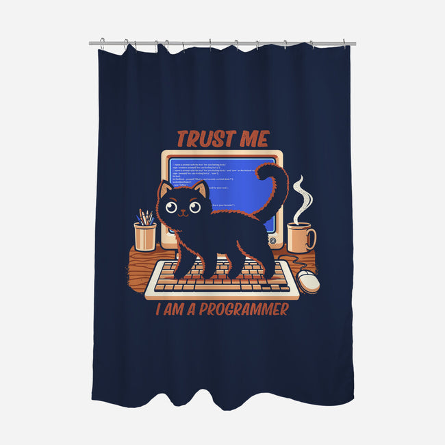 I Am A Programmer-None-Polyester-Shower Curtain-Popnotic