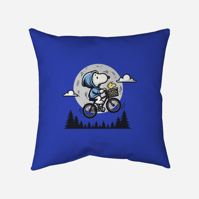 Fly To The Moon-None-Removable Cover w Insert-Throw Pillow-Xentee