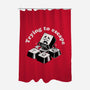Trying To Escape-None-Polyester-Shower Curtain-dandingeroz