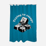 Trying To Escape-None-Polyester-Shower Curtain-dandingeroz