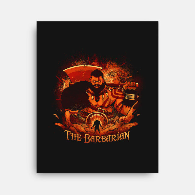 The Dungeon Barbarian-None-Stretched-Canvas-grevalra