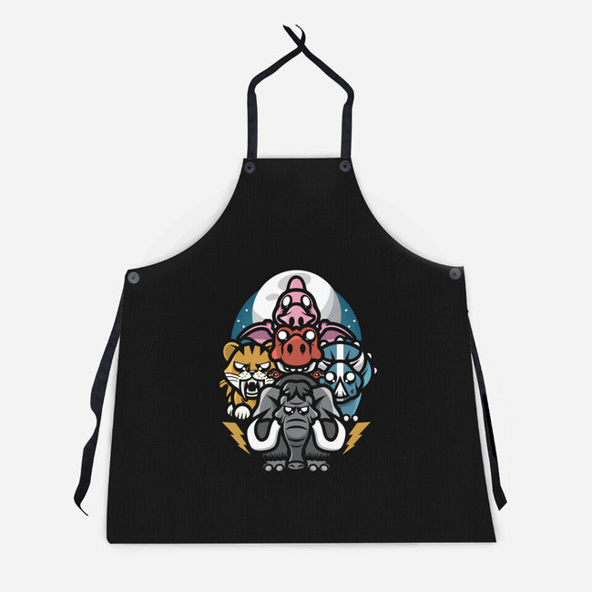 Mighty Animals-Unisex-Kitchen-Apron-jrberger