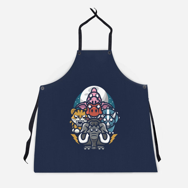 Mighty Animals-Unisex-Kitchen-Apron-jrberger