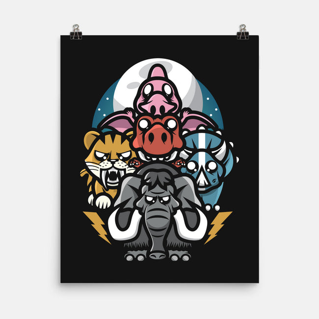 Mighty Animals-None-Matte-Poster-jrberger