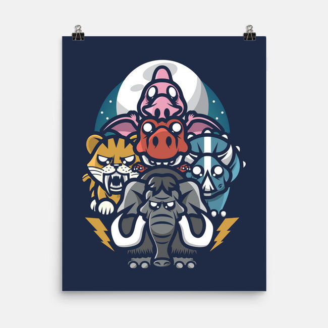 Mighty Animals-None-Matte-Poster-jrberger