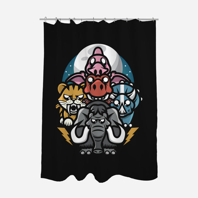 Mighty Animals-None-Polyester-Shower Curtain-jrberger