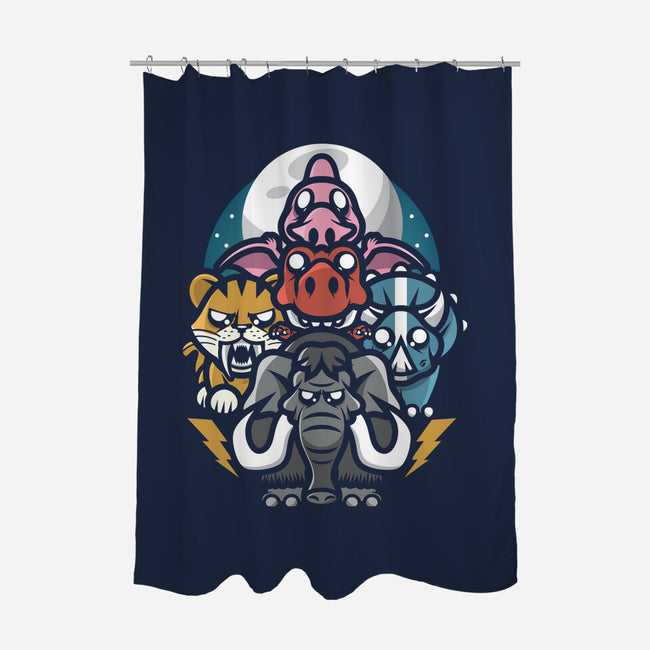 Mighty Animals-None-Polyester-Shower Curtain-jrberger