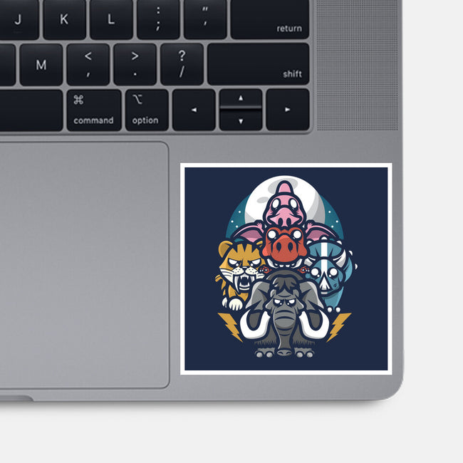 Mighty Animals-None-Glossy-Sticker-jrberger